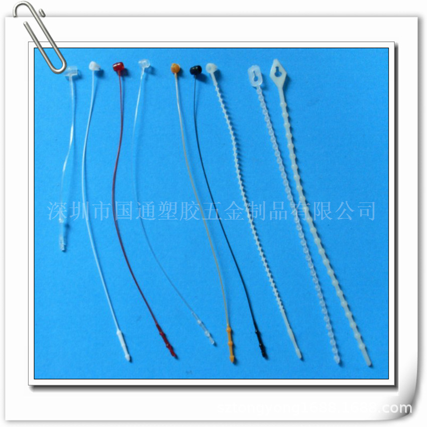 工廠供應問號勾膠針塑料挂鈎襪子毛絨玩具吊牌勾現貨5000pcs 盒