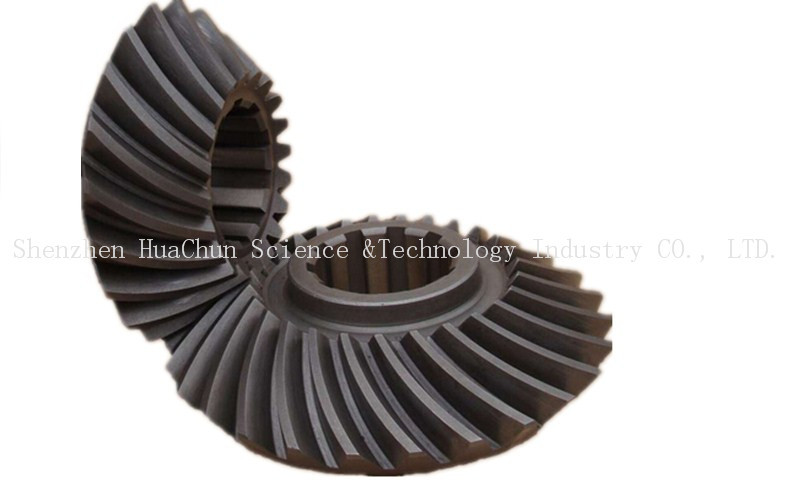 加工大小螺旋伞齿直伞齿手摇开窗器伞齿