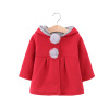 Autumn cute jacket with hood, suitable for import