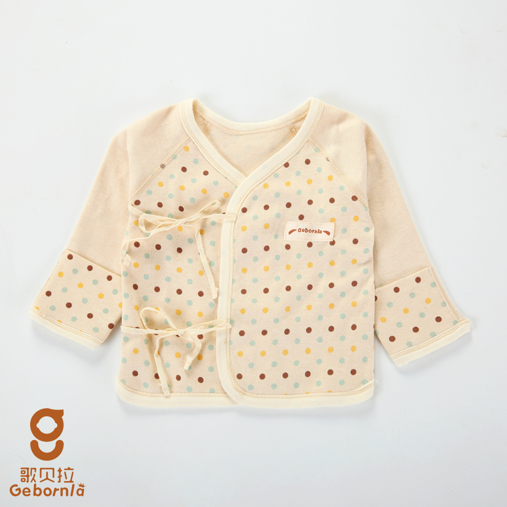 1631 Bella Cotton Newborn Monk clothes pure cotton singleton jacket Newborn baby Autumn coat baby Frenum