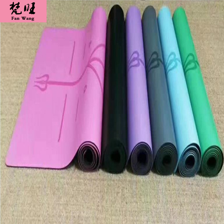 梵旺 天然橡膠pu瑜伽墊 5mm瑜伽墊pu 土豪瑜伽墊 pu
