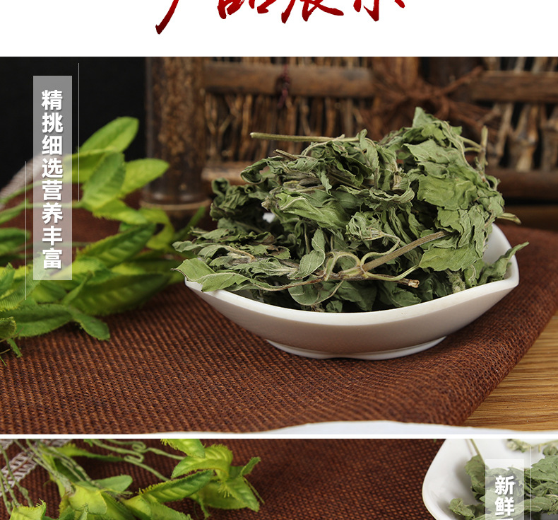 Mint Leaves (Mentha haplocalyx) — Dried Food-Herb for Cooling Herbal Teas & Blends key features