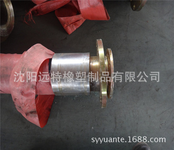 黑色高压橡胶管 液压胶皮管 扣压胶管接头 大口径胶管总成输水管