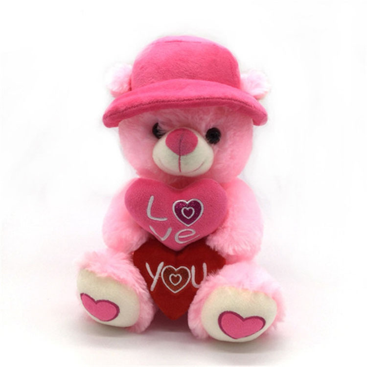 Factory custom cute rose flower teddy be...