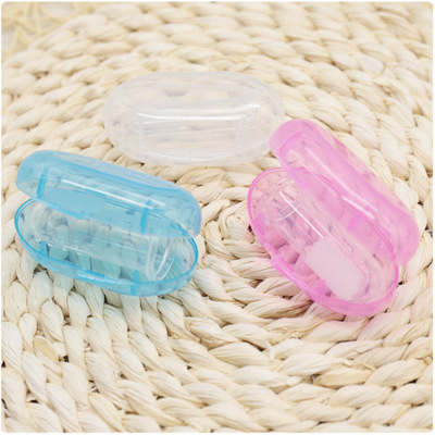 Finger sheath toothbrush box-packed baby toothbrush children silica gel Soft fur baby Milk toothbrush 0-3 year