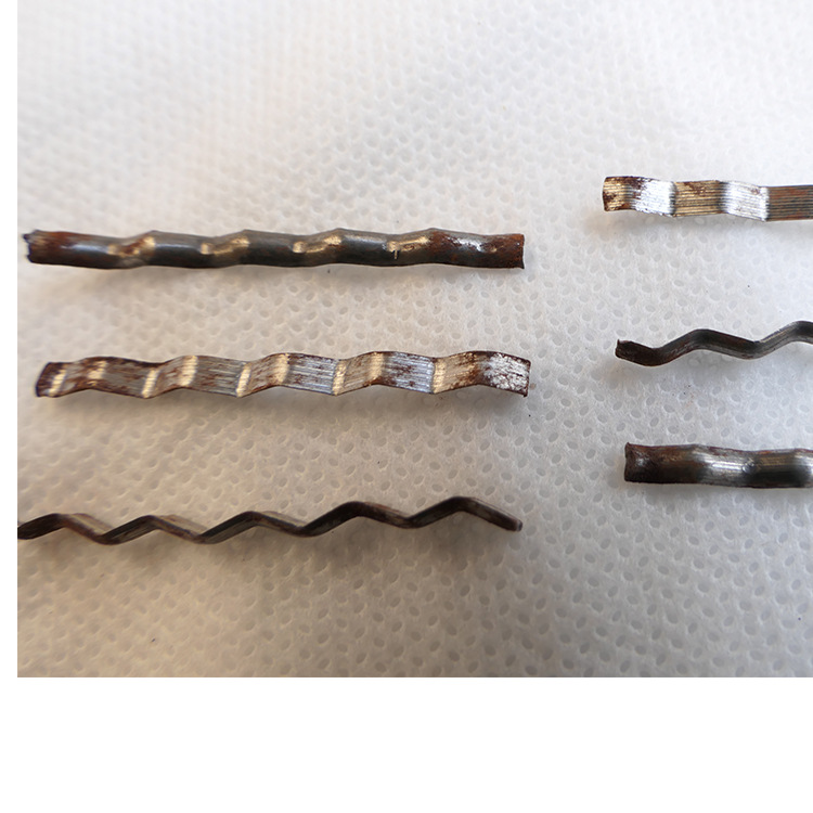 厂家直销钢钎维供应混凝土钢纤维铣切型长度3.2cm耐腐蚀镀锌高强