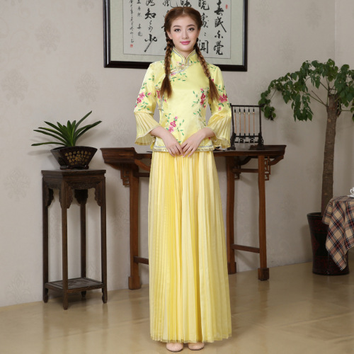 chinese style bridesmaid dresses Modified Cheongsam Dresses, Lace Dresses, Bridesmaid Dresses,chinese Style