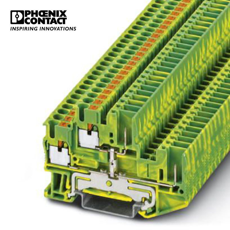 菲尼克斯双层端子带保护支架接地 PTTB 2,5/2P-PE-3210897