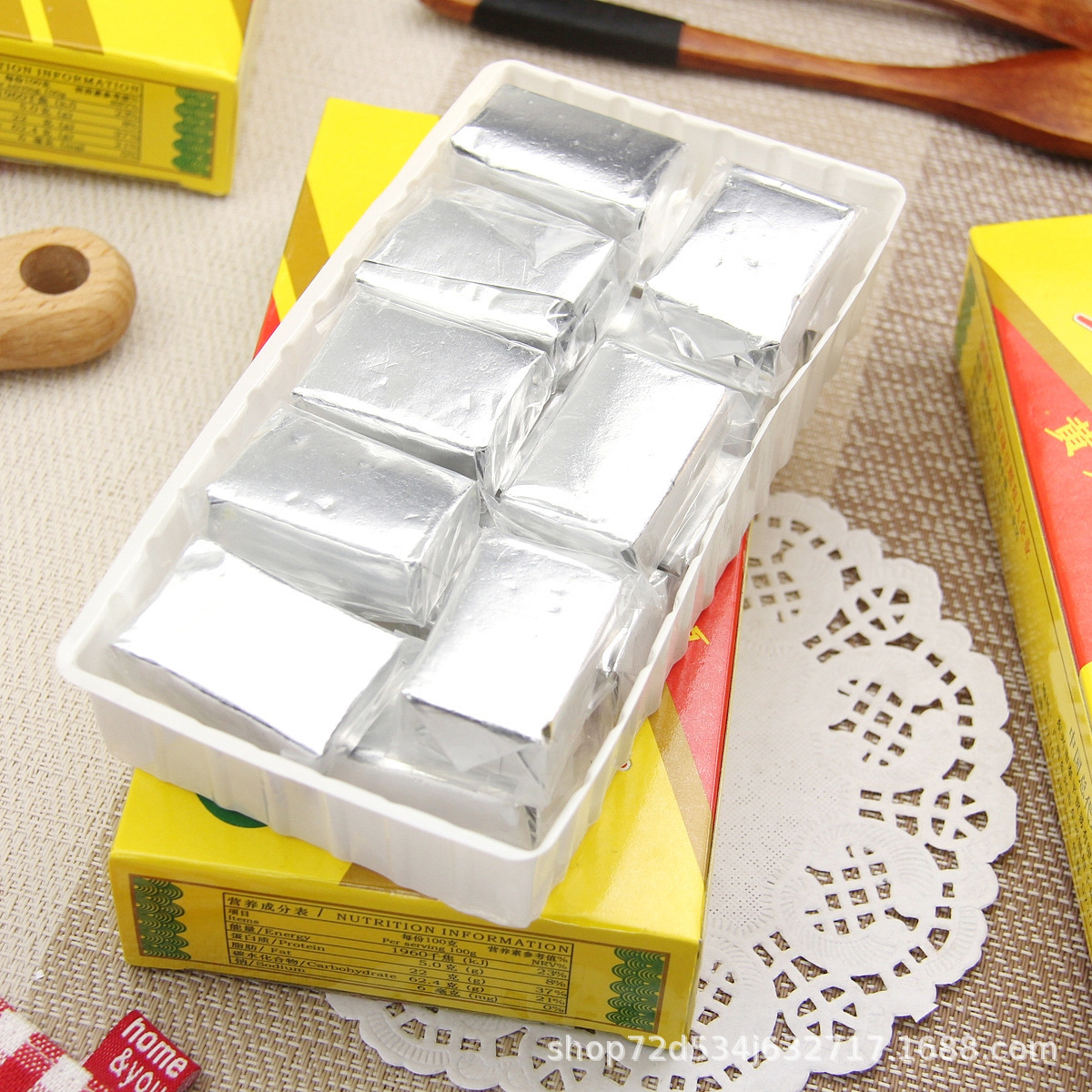 【厂家直供】越南进口特产 黄龙绿豆糕170g盒 正宗传统越南风味