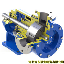 输送聚氨酯泵流量:30m3/h,压力:0.6Mpa用NYP220高粘度泵因为专业