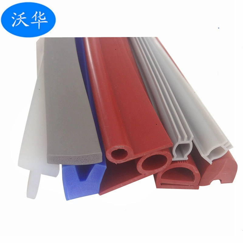 Заводская прямая термостойкая силиконовая уплотнительная лента, цветная силиконовая уплотнительная лента, различные силиконовые уплотнительные ленты специальной формы