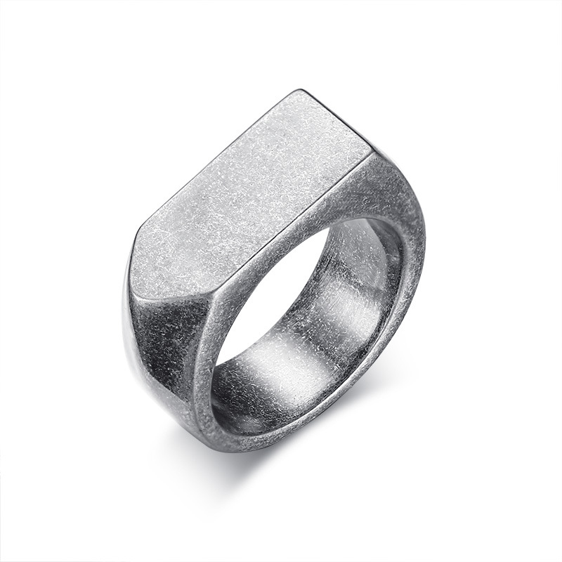 Fashion Geometric Stainless Steel Rings Plating Stainless Steel Rings
