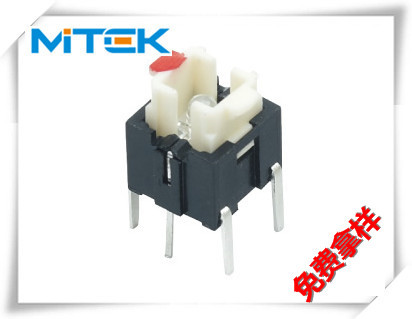 MITCK 6*6*7.2贴片带灯轻触开关 双色灯轻触按钮-带灯轻触开关