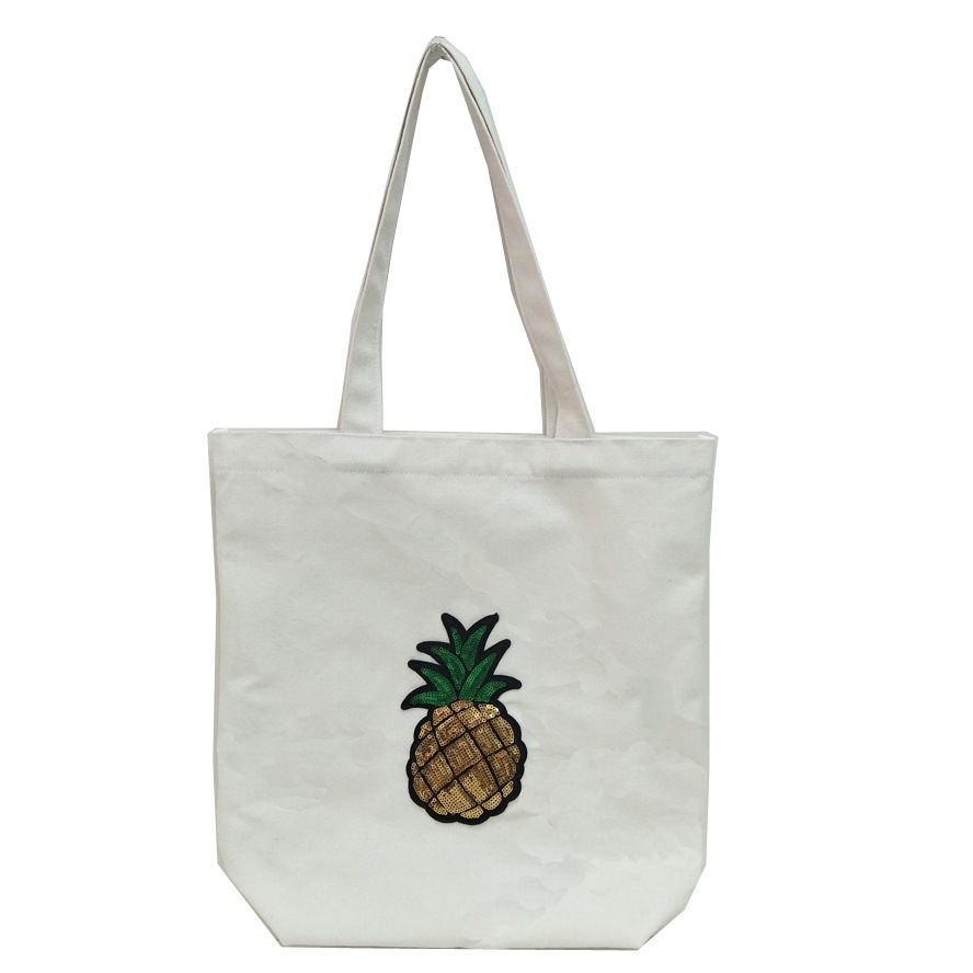 厂家印刷logo生产12安全棉帆布单肩手提袋购物袋礼品袋手拎