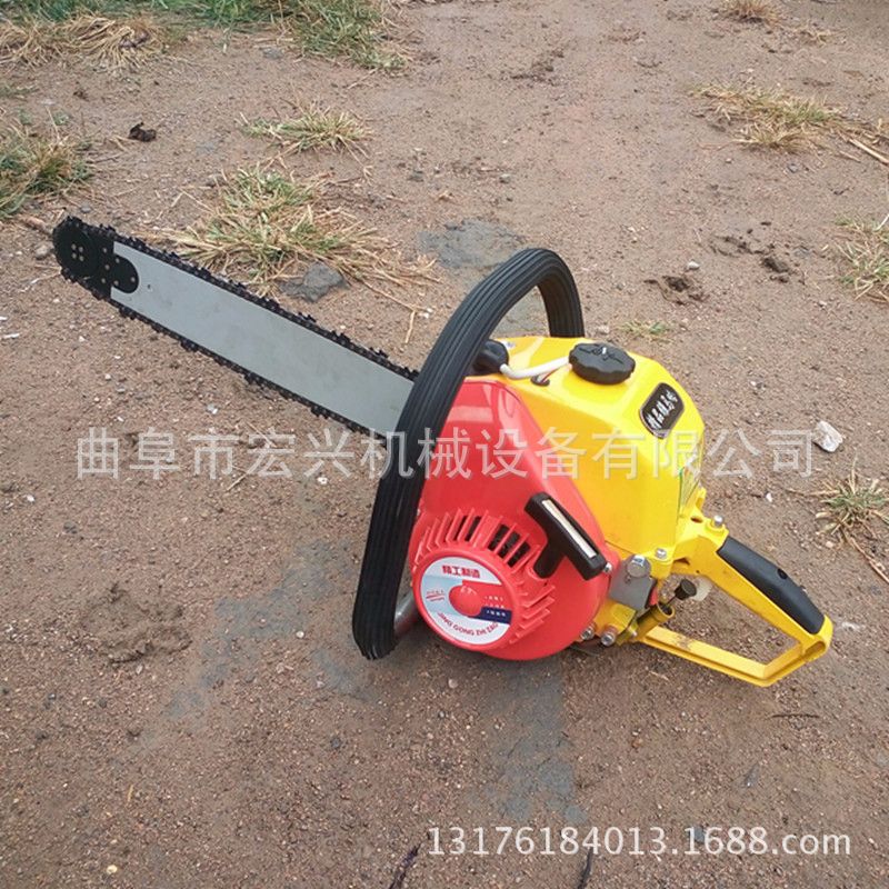 生产直销耐用多功能挖树机 汽油手提式二冲程园林绿化电锯挖树机