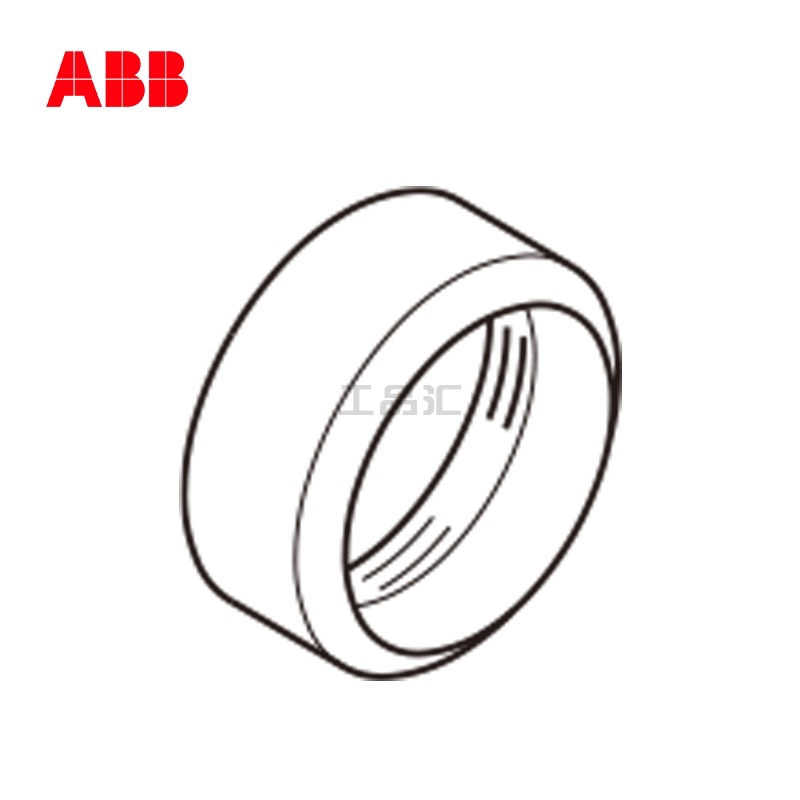 ABB 按钮指示装置附件，金属前圈；KA1-8021(for Pushbutton)