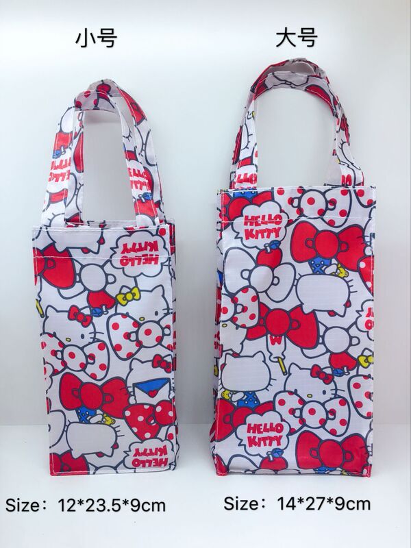 Meile Kt Pudding Cinnamon Dog Cartoon Waterproof Water Bottle Bag Thermos Cup Handbag