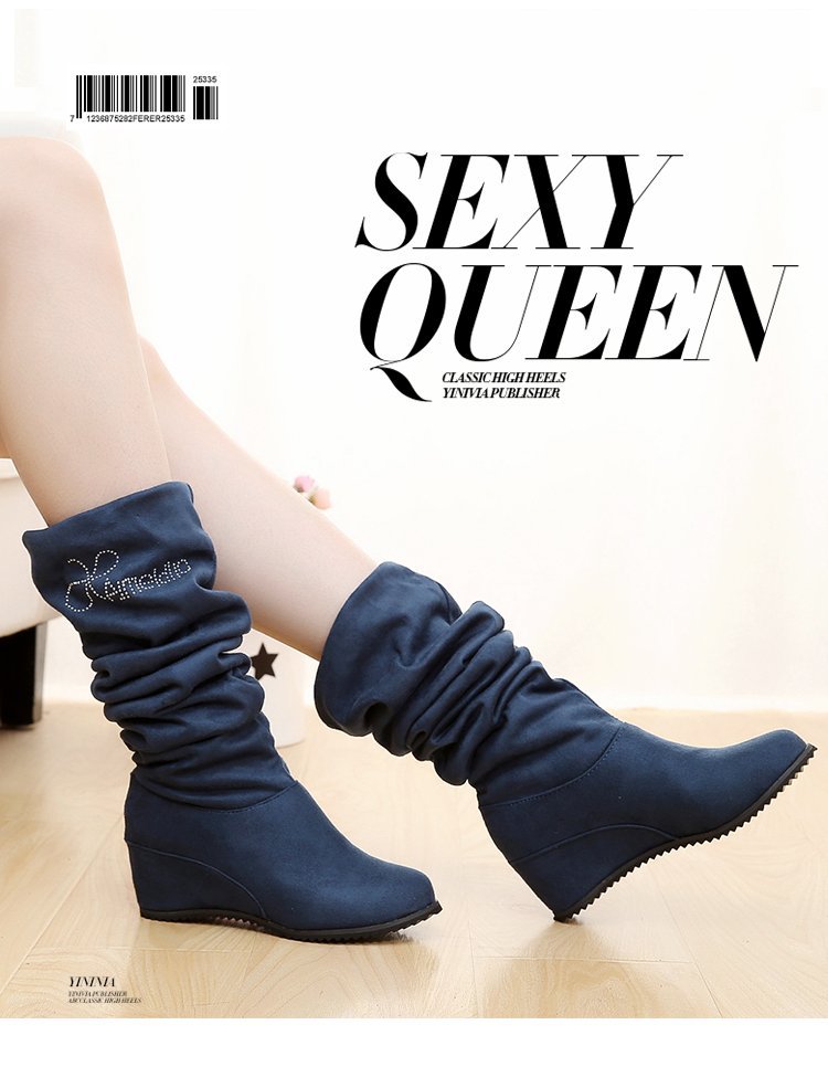 Bottes femme en Daim - Ref 3355238 Image 28