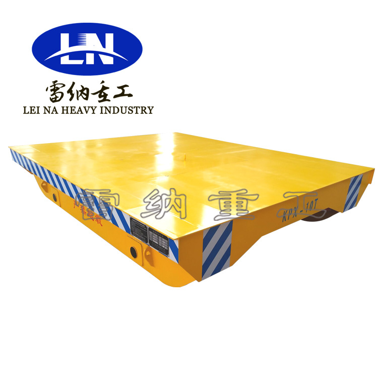 定制工厂物料运输蓄电池轨道电动平车工业车间转运轨道电动地平车