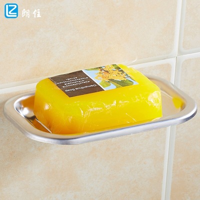 304 Stainless steel Shower Room TOILET Free punch Soap holder soap box Soap Network Shelf Tray Wall mounted