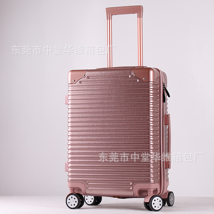 abs包角拉杆箱万向轮 20 24 28寸可登机行李箱商务旅行箱支持LOGO