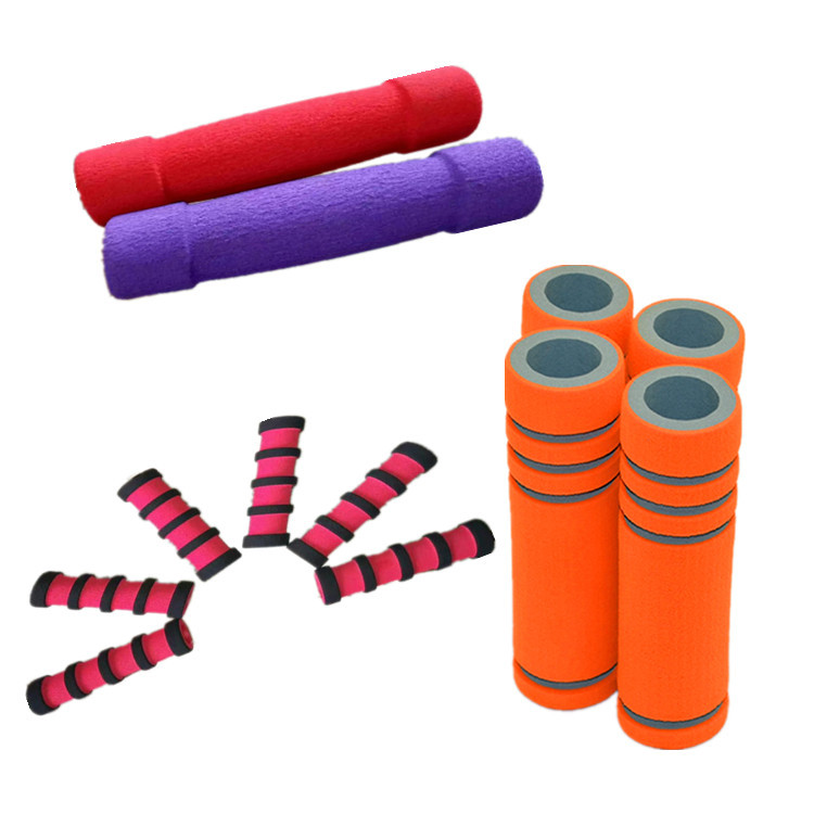 厂家批发 双色把套 丁晴橡胶NBR发泡泡棉手把套 eva研磨把套