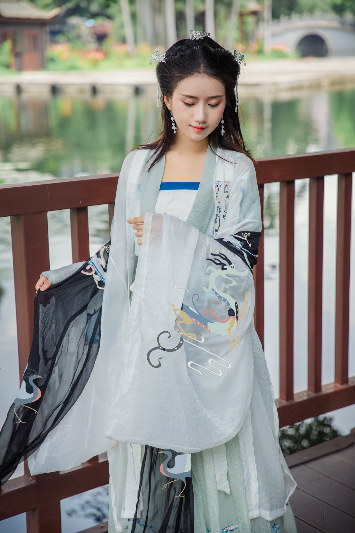 Costume femme PAVILLON YIMENG en Mousseline - Ref 3335214 Image 26