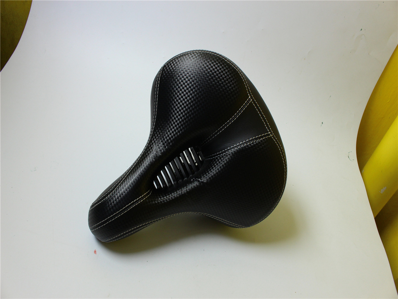 （中性）黑色自行车马鞍软舒适海绵垫|ms
