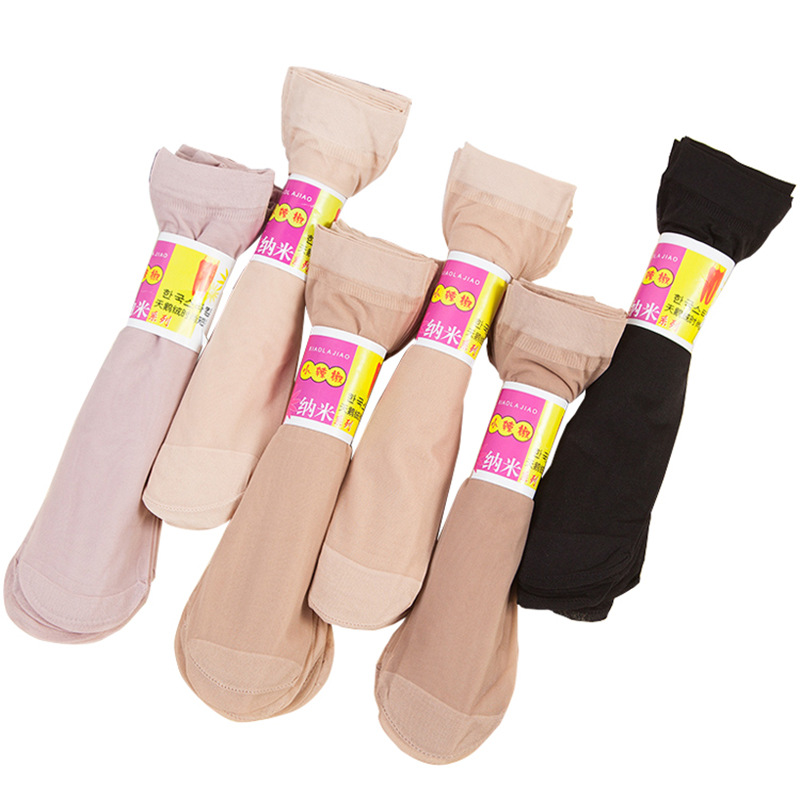 Casual solid color short tube socks