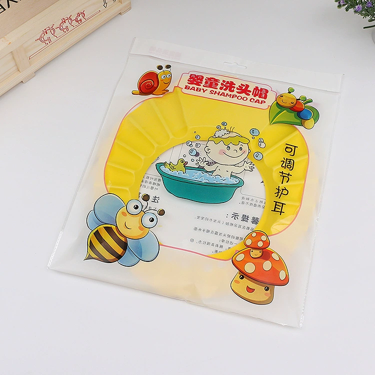 Children's shower cap for baby, shampoo, adjustable ecological hair cap