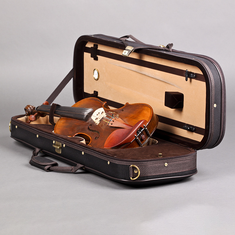 厂家供应小提琴盒子A款配件琴盒轻双肩背箱子牛津布小提琴琴盒