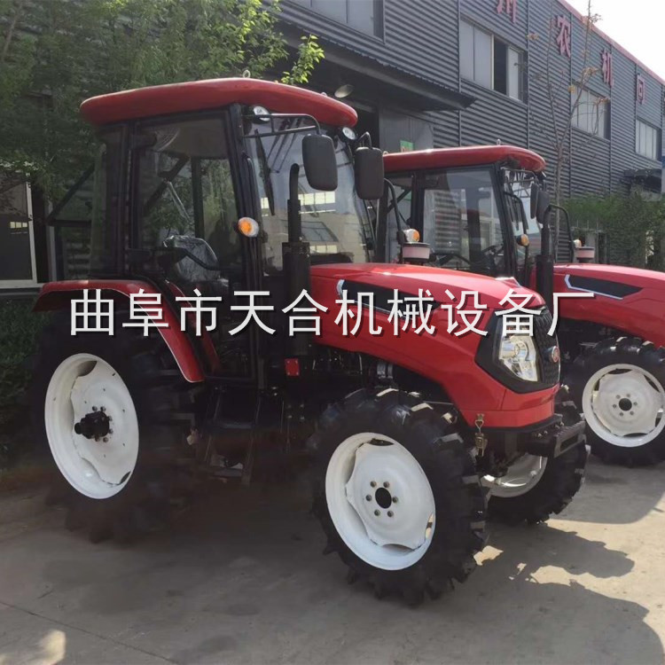 厂家生产订做农用拖拉机带舒适驾驶楼不怕风吹日晒24小时作业