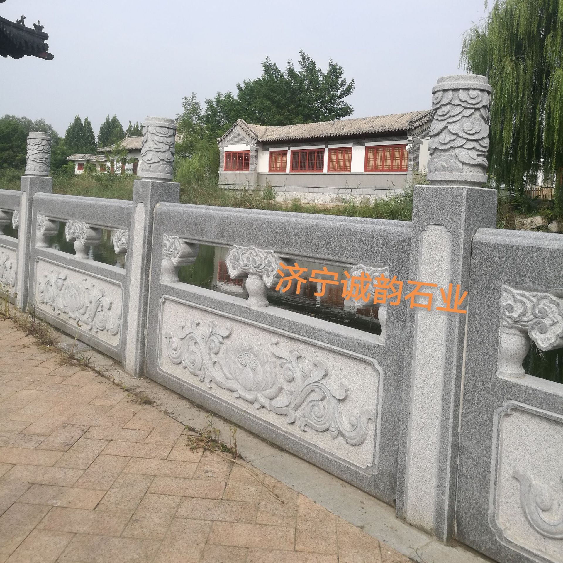 嘉祥石栏杆厂家石栏杆石栏板 包安装 桥栏杆 古建寺庙河道石栏杆-阿里巴巴