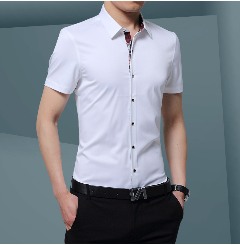 Chemise homme en coton - Ref 3443203 Image 25