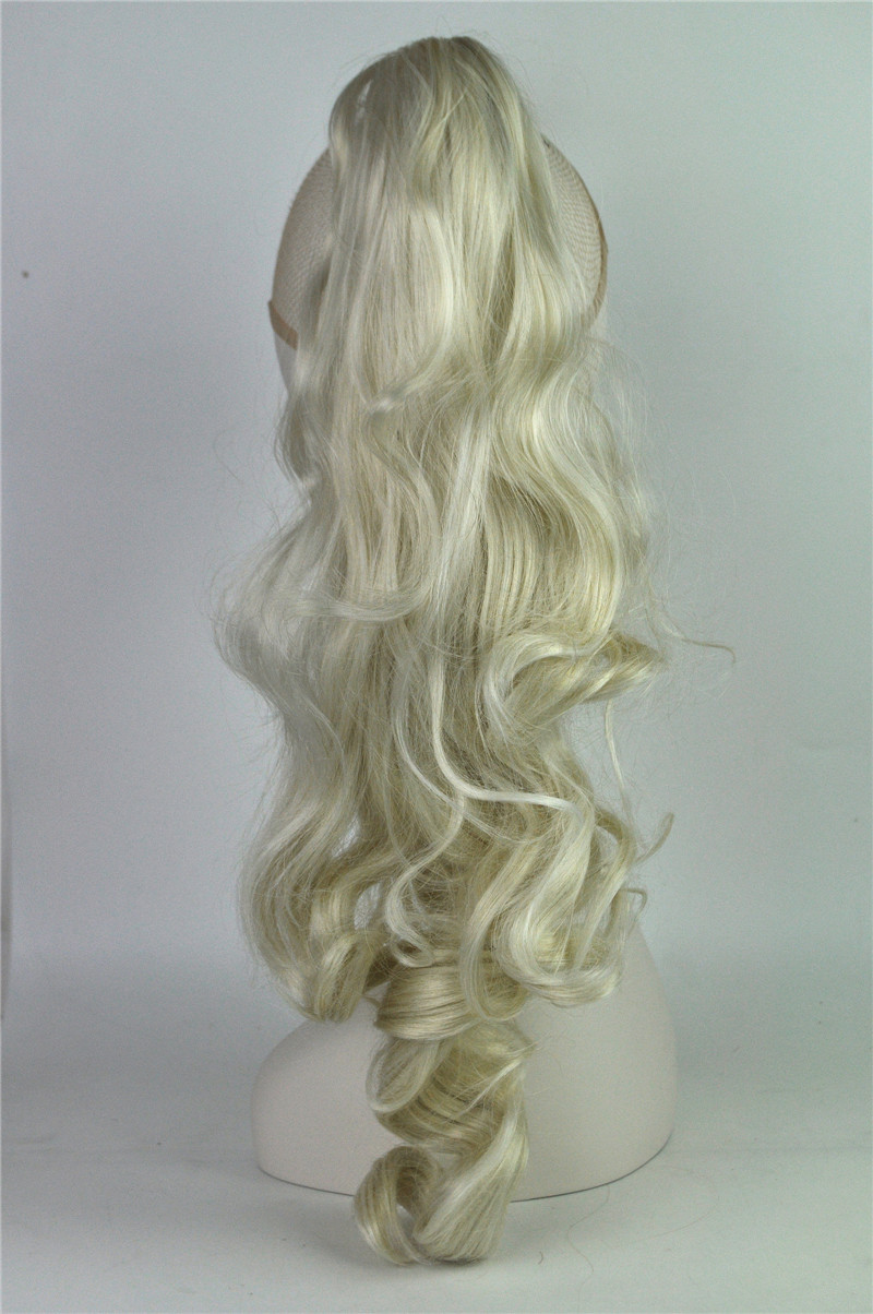 Peruca de comercio exterior Amazon Peruca de pelo largo anillo de pelo rizado agarrar clips Peruca