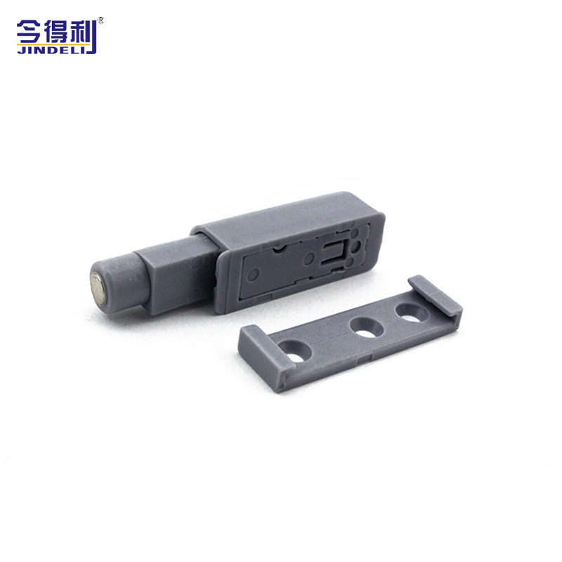 柜门反弹器 门碰 橱柜家具回弹门碰 按一下自动反弹