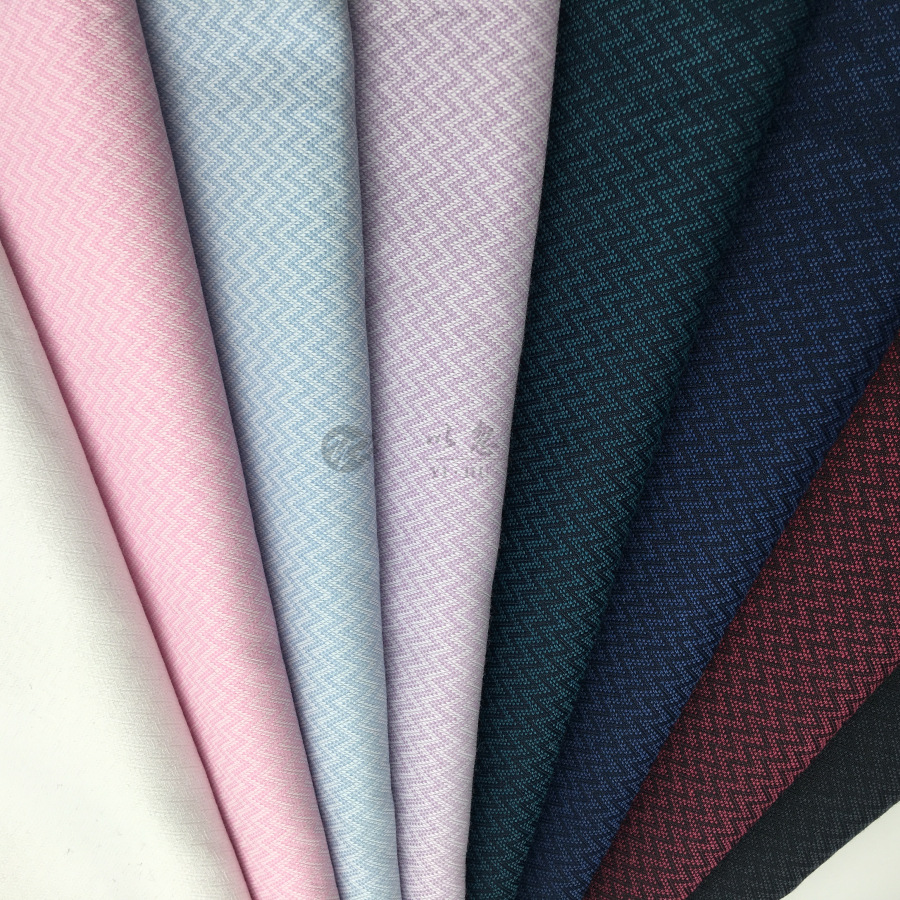 【时尚提花面料】2018新款时尚男装衬衫面料涤棉 厂家直销 批发