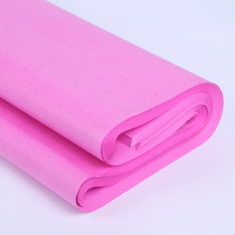 粉红纸批发 双面彩色纸 广告传单标语包装用纸 喜庆结婚用纸