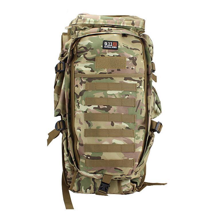 Multifuncional mochila táctica camuflaje camping montañismo ocio combinación grande mochila al aire libre impermeable Mochila deportiva