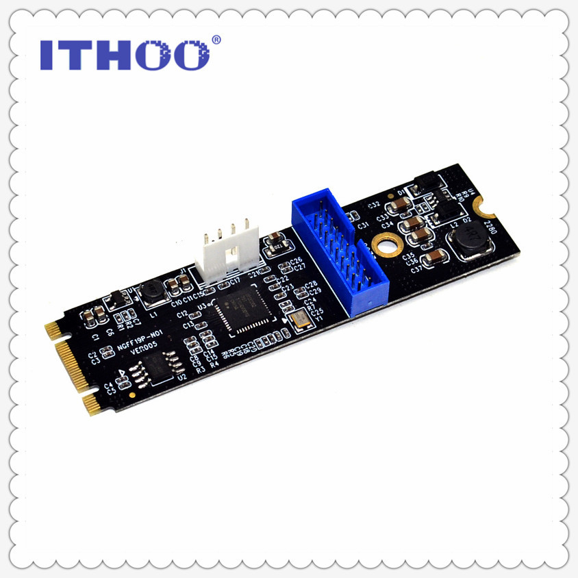 M.2 NGFF NVMEתusb3.0ǰ��19����չ��2����չ��ת��С4PINȡ��