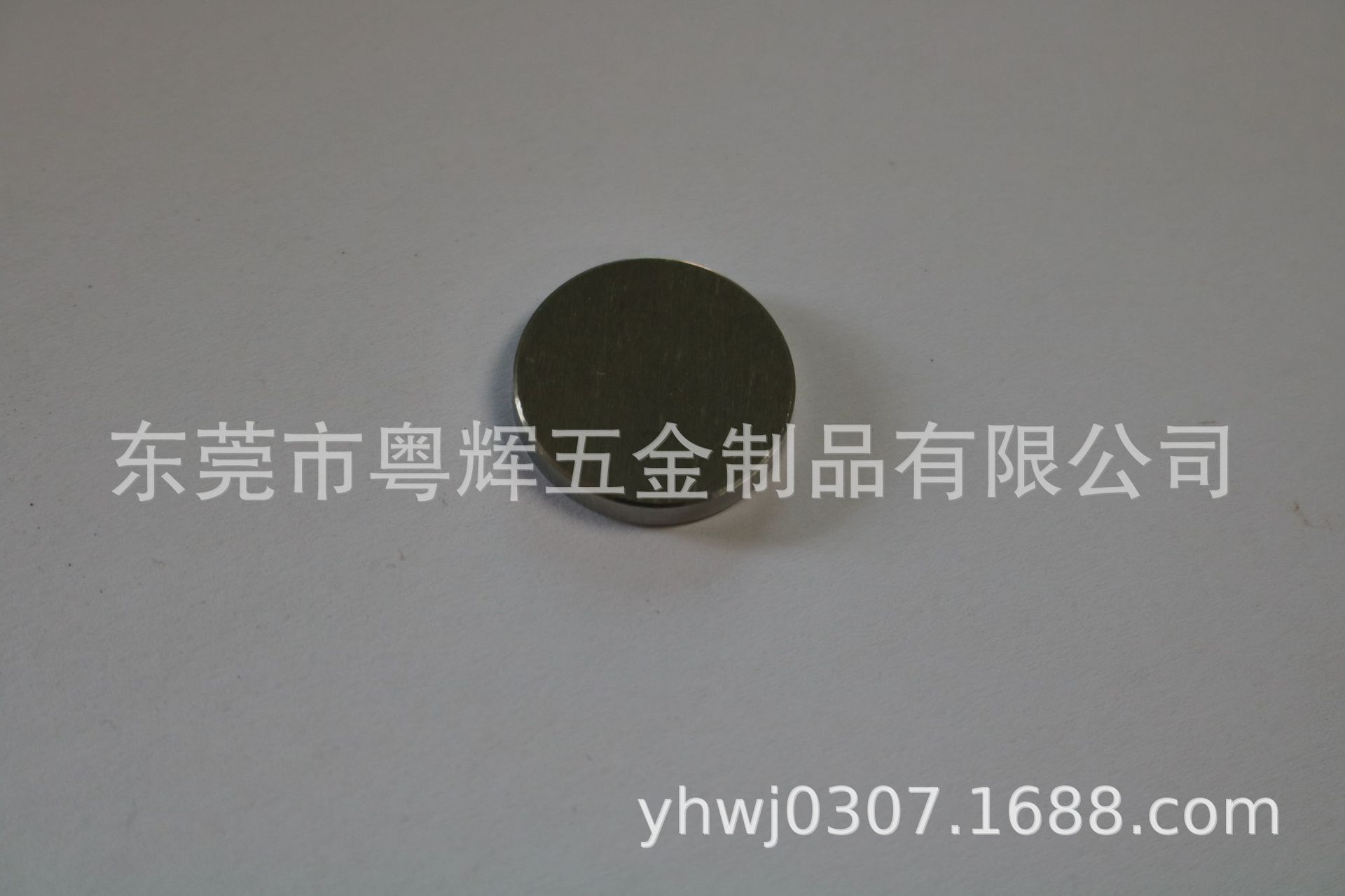 石排五金厂家供应倒角圆形不锈铁片_不锈铁五金冲压配件加工