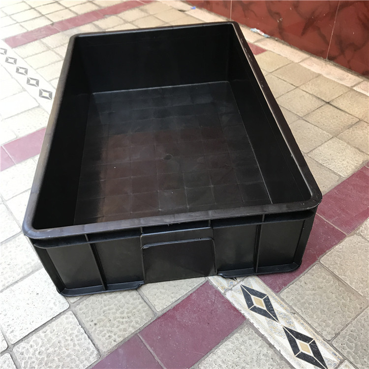 珠三角防静电7号周转箱 厦门电子零配件防静电胶箱 可配盖子刀卡