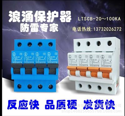 Surge Surge protector 40ka Protector SCB Backup protector Arrester Ground Rod SPD