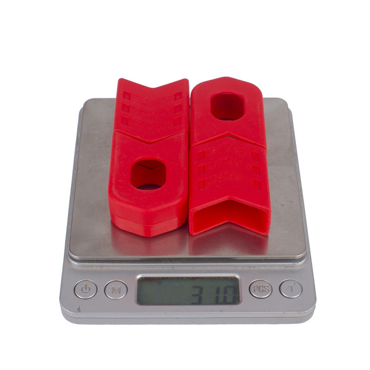 ZTTO MTB bicicleta de carretera manivela protector de carbono manivela silicona funda protectora accesorios de bicicleta