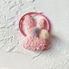 Children's cute cartoon hair accessory, hairgrip, ball head, hair rope heart-shaped