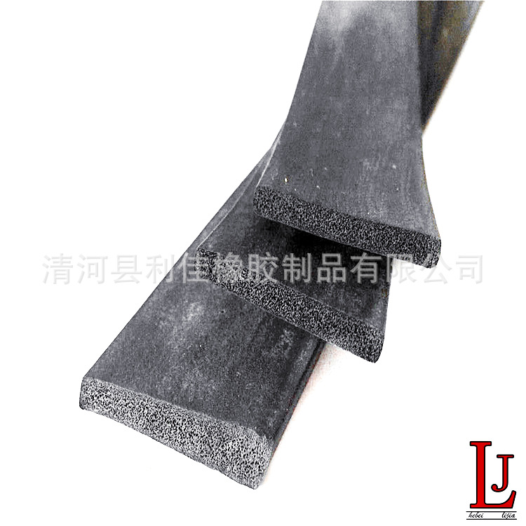 供应 橡胶密封条 发泡橡胶条 三元乙丙发泡条 来图来样可定制