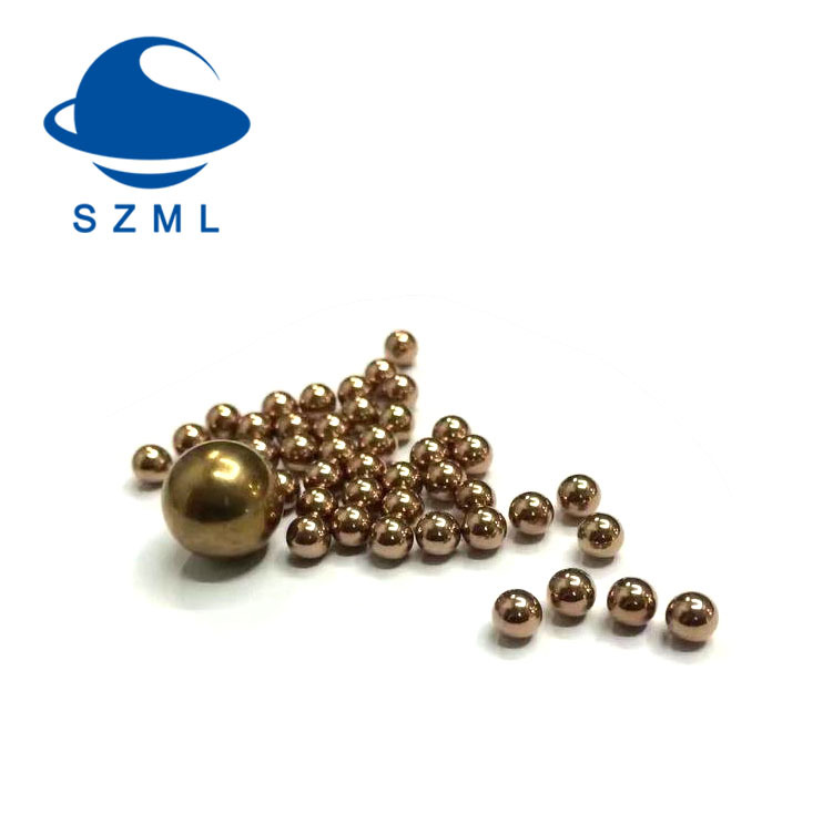 厂家供应 0.3mm-50.8mm 优质黄铜球 紫铜珠