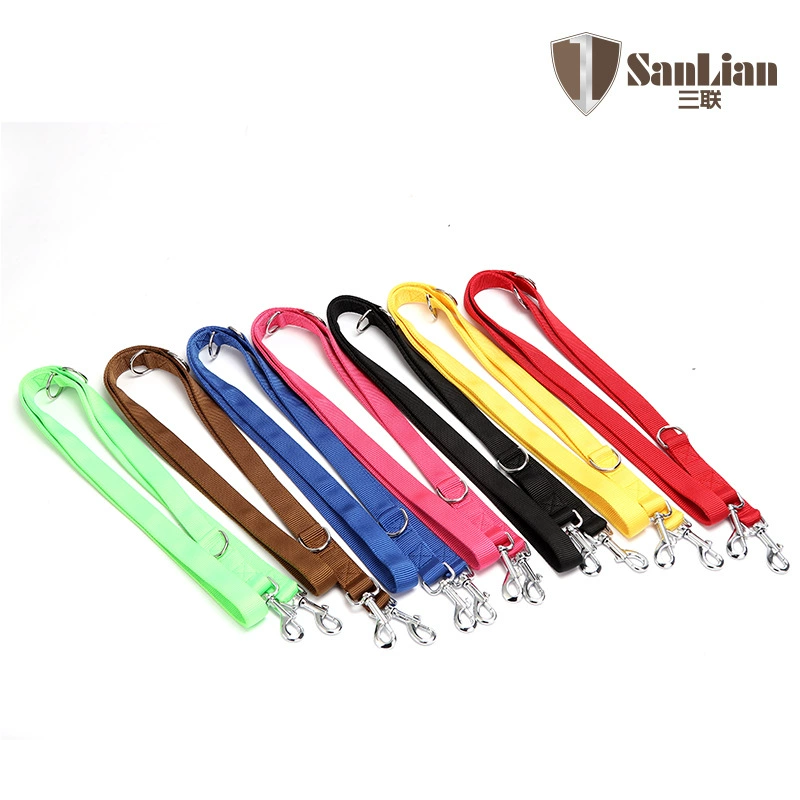 Pujiang 2 м двойная Пряжка товары для домашних животных тяга для собак телескопическая нейлоновая Тяговая веревка Тяговый ремень цепь для собак