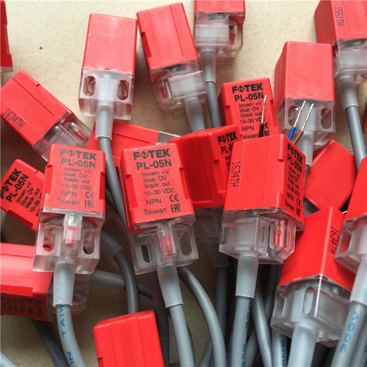 FOTEK台湾阳明接近开关PL-05N电感式金属感应器NPN方形原装正品