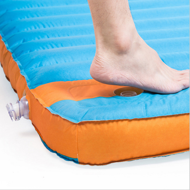 厂家生产专利自动充气垫便携加大野营装备帐篷家庭午休户外防潮垫